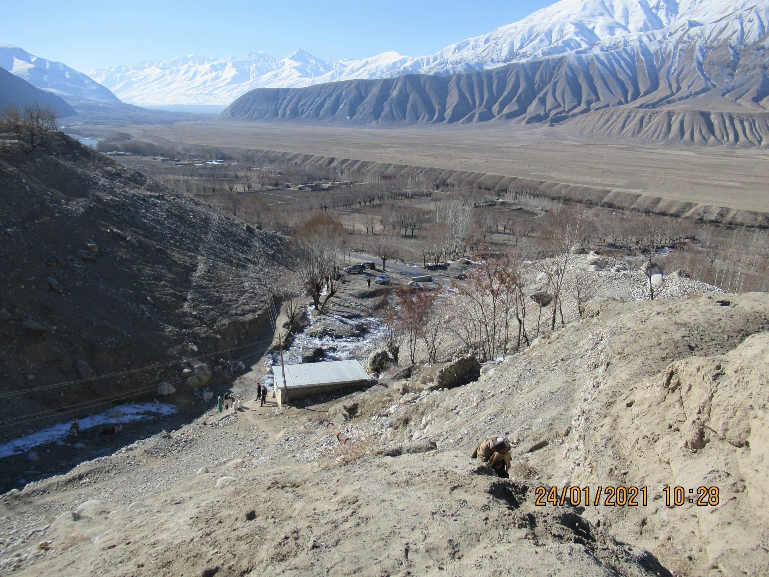 View from the forebay down to the powerhouse