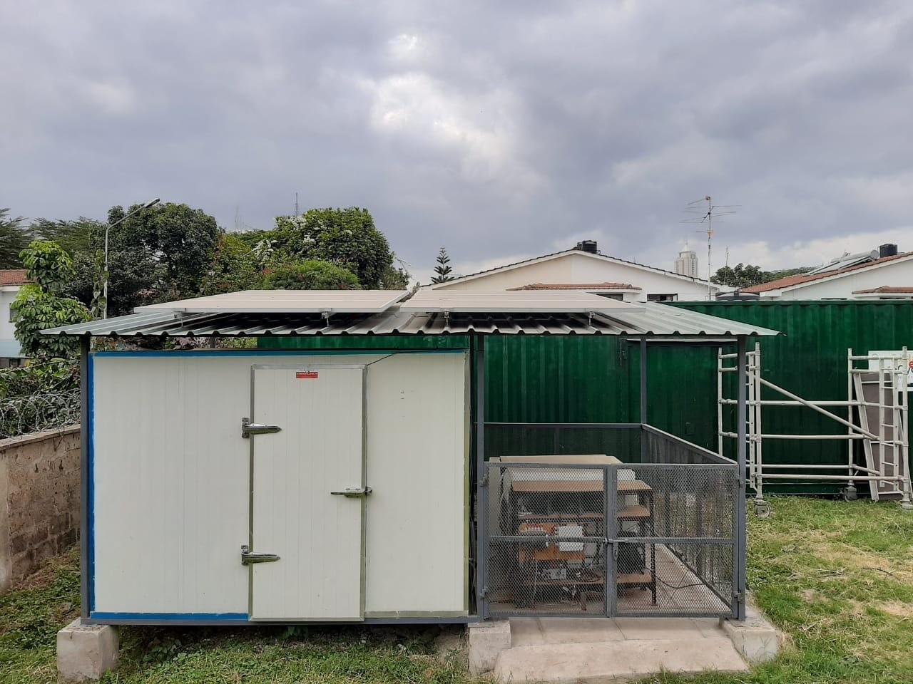 SelfChill cold room in Kenya with 70% local sourced materials