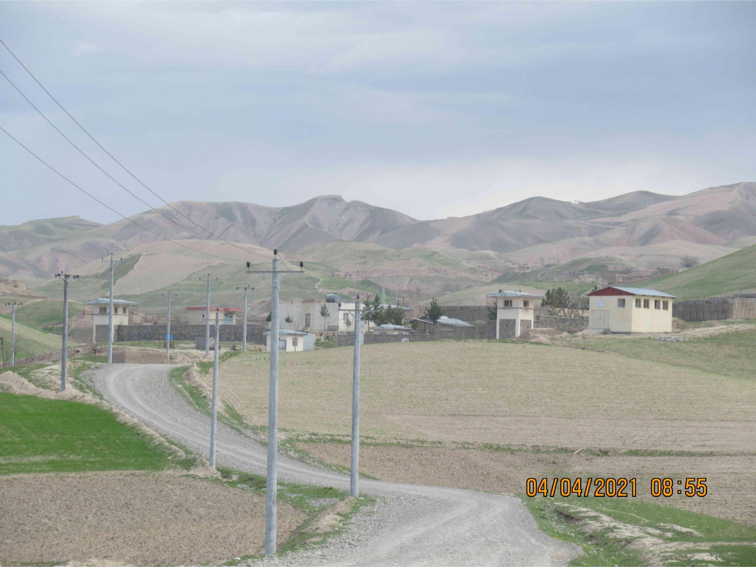 Transmission network reaches Hazar Sumoch district, Takhar province.